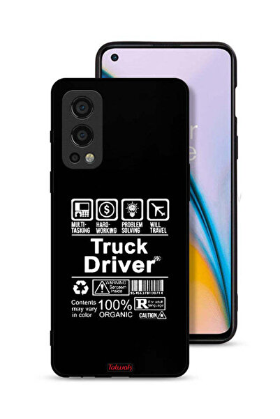 Tolwak غطاء حماية لهاتف OnePlus Nord 2 5G، ملصق سائق شاحنة