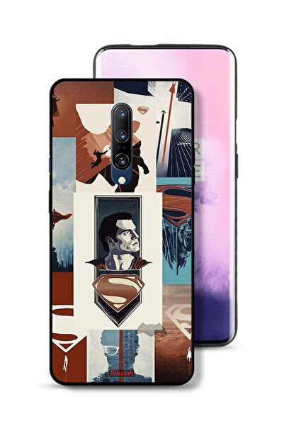 Tolwak غطاء حماية لهاتف OnePlus 7 Pro برسومات سوبرمان