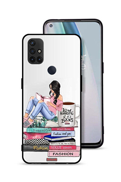 Tolwak غطاء حماية لهاتف OnePlus Nord N10 5G برسومات كتب وفنون الموضة للفتيات