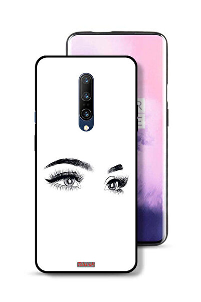 Tolwak غطاء حماية لهاتف OnePlus 7 Pro برسومات عيون فنية