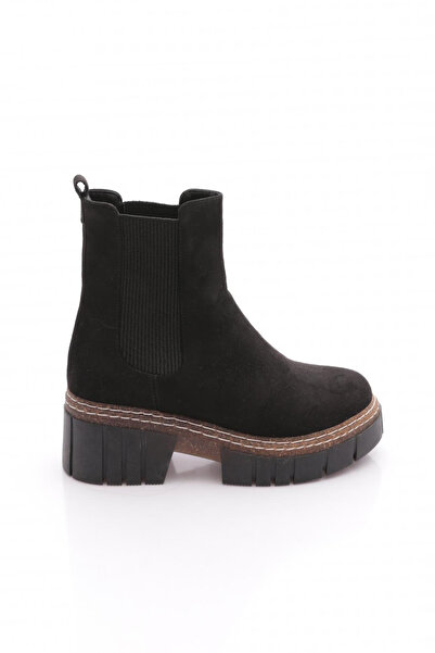 DGN 3256-2027 Kalin Taban Yalari Lastikli Kadin Bot