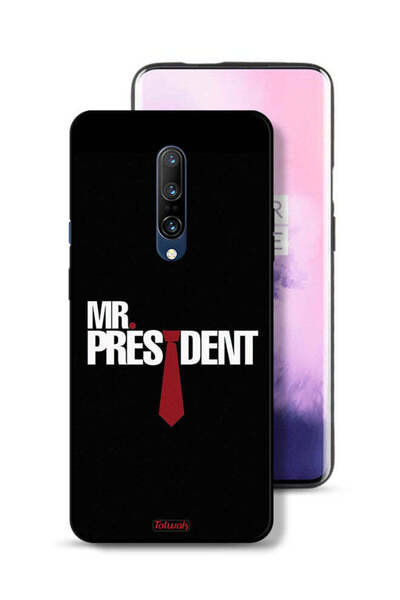 Tolwak غطاء حماية لهاتف OnePlus 7 Pro من Mr President