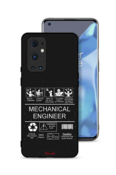 Tolwak غطاء حماية لهاتف OnePlus 9 Pro 5G، ملصق مهندس ميكانيكي