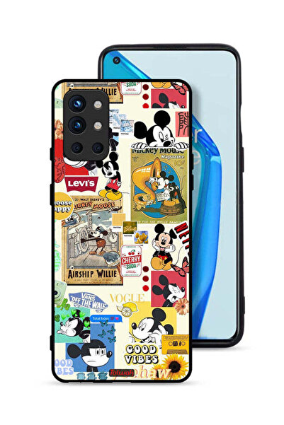 Tolwak غطاء حماية لهاتف OnePlus 9R 5G مع ملصقات Happy and Stickers