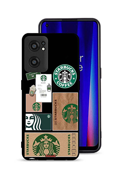 Tolwak غطاء حماية لهاتف OnePlus Nord CE 2 5G بملصق ستاربكس