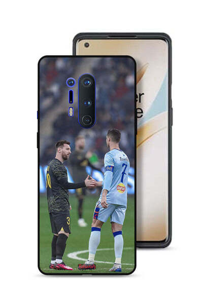 Tolwak غطاء حماية لهاتف OnePlus 8 Pro ميسي ورونالدو