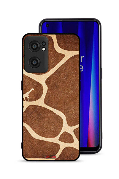 Tolwak غطاء حماية لهاتف OnePlus Nord CE 2 5G بنقشة جلد الزرافة