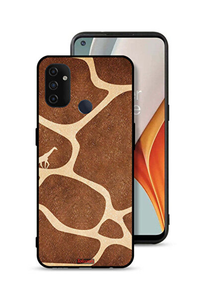 Tolwak غطاء حماية لهاتف OnePlus Nord N100 بنقشة زرافة