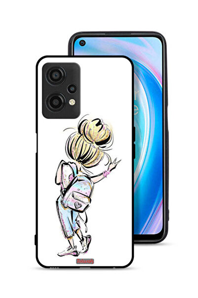 Tolwak غطاء حماية لهاتف OnePlus Nord CE 2 Lite 5G بطبعة فتاة العودة إلى المدرسة