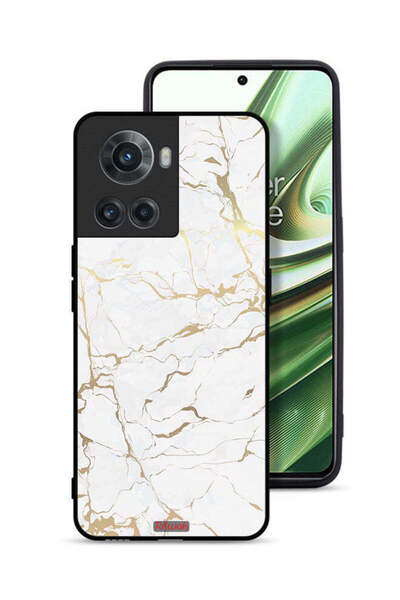 Tolwak غطاء حماية لهاتف OnePlus 10R 5G بنمط رخامي
