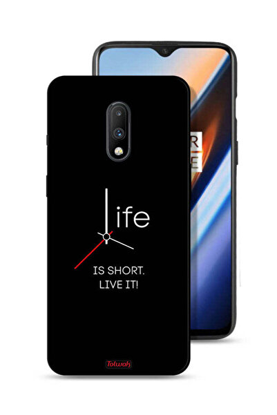 Tolwak غطاء حماية لهاتف OnePlus 7 - الحياة قصيرة