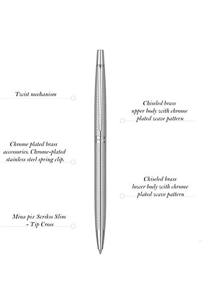 Mena Rise Şirinshop Venus 711 Ballpoint Pen Chrome 1108107