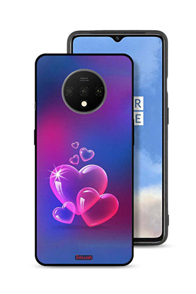 Tolwak غطاء حماية لهاتف OnePlus 7T بتصميم قلوب مائية