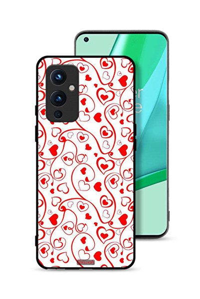 Tolwak غطاء حماية لهاتف OnePlus 9 5G بنقشة قلوب