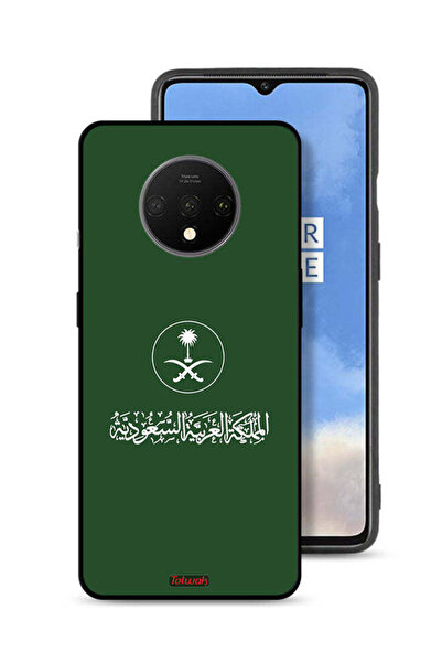 Tolwak غطاء حماية لهاتف OnePlus 7T بشعار المملكة العربية السعودية