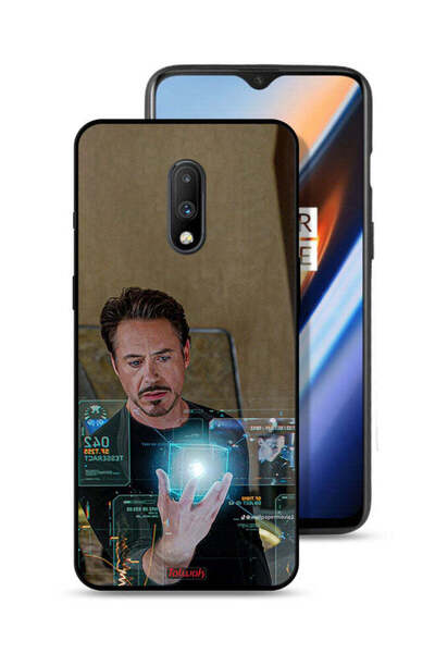 Tolwak غطاء حماية لهاتف OnePlus 7 Iron Man