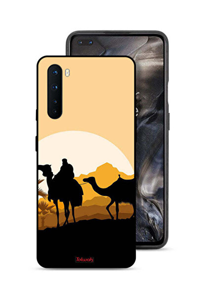 Tolwak غطاء حماية OnePlus Nord بتصميم فن الجمال في الصحراء