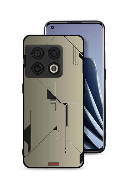 Tolwak غطاء حماية لهاتف OnePlus 10 Pro 5G بتصميم فني تجريدي بسيط