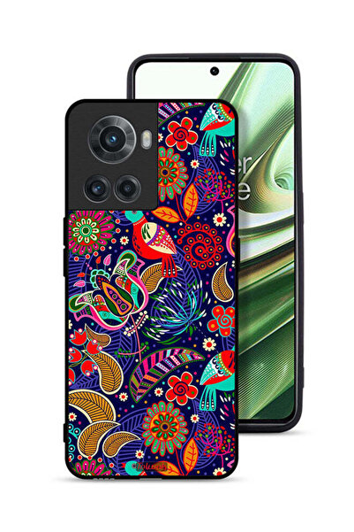 Tolwak غطاء حماية لهاتف OnePlus 10R 5G بنقشة طيور وزهور