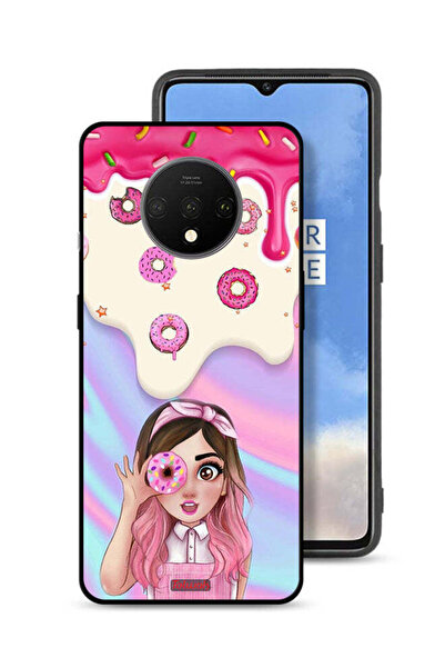 Tolwak غطاء حماية لهاتف OnePlus 7T يحمل صورة دونات