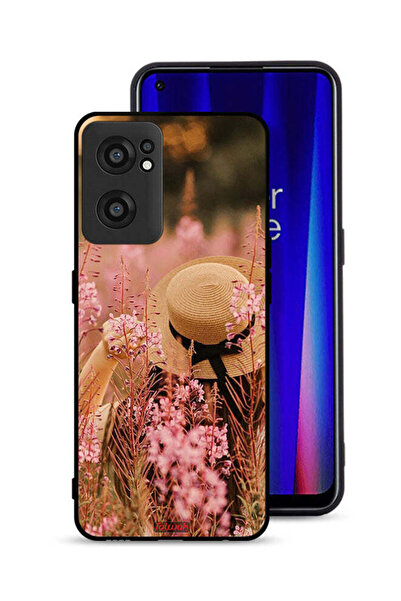 Tolwak OnePlus Nord CE 2 5G Protective Case Cover Hat Girl In Flowers