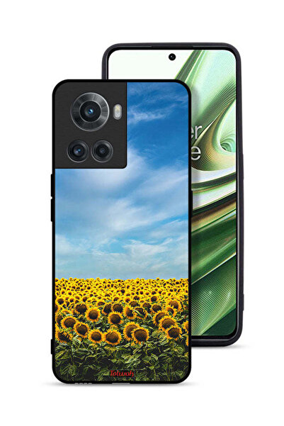 Tolwak غطاء حماية لهاتف OnePlus 10R 5G بطبعة عباد الشمس تحت السماء