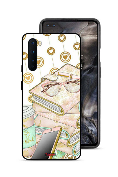 Tolwak OnePlus Nord Protective Case Cover Glasses On Books
