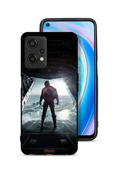 Tolwak غطاء حماية لهاتف OnePlus Nord CE 2 Lite 5G بتصميم صورة كابتن أمريكا