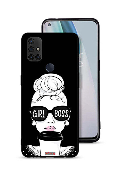 Tolwak غطاء حماية لهاتف OnePlus Nord N10 5G بتصميم Girl Boss