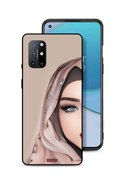 Tolwak غطاء حماية لهاتف OnePlus 8T 5G برسم فتاة نصف وجه