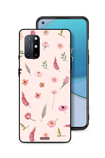 Tolwak غطاء حماية لهاتف OnePlus 8T 5G بنقشة أوراق الشجر والورود