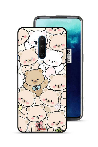 Tolwak غطاء حماية لهاتف OnePlus 7T Pro بنقشة الدببة