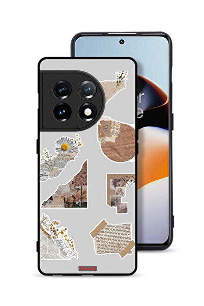 Tolwak غطاء حماية لهاتف OnePlus 11 5G بقطع من الملصقات الورقية