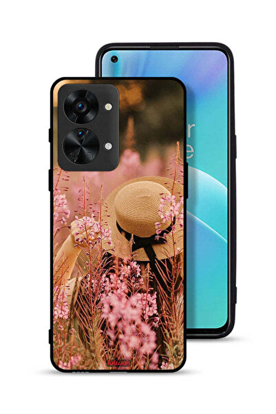 Tolwak غطاء حماية لهاتف OnePlus Nord 2T 5G بطبعة فتاة قبعة مزينة بالزهور