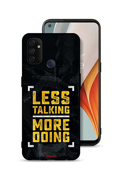 Tolwak غطاء حماية لهاتف OnePlus Nord N100 - أقل كلامًا وأكثر فعلًا