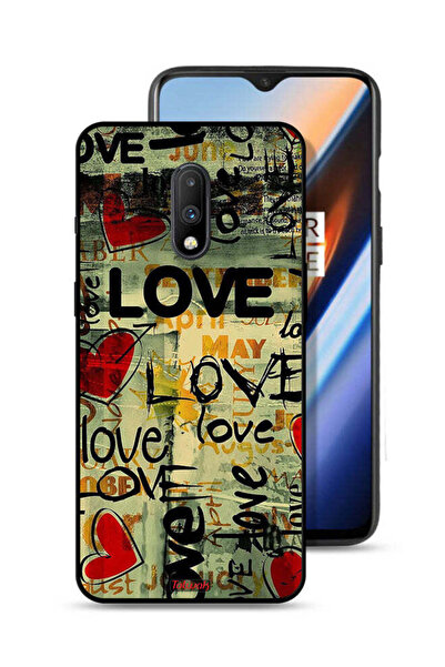 Tolwak غطاء حماية لهاتف OnePlus 7 مع علامات الحب