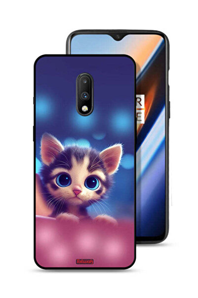 Tolwak غطاء حماية لهاتف OnePlus 7 بتصميم قطة صغيرة