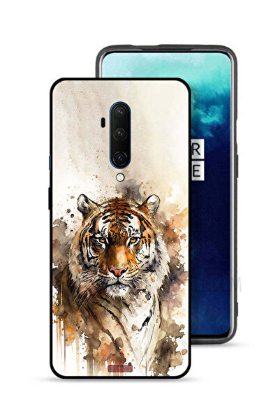 Tolwak غطاء حماية لهاتف OnePlus 7T Pro بنقشة الفهد التجريدي