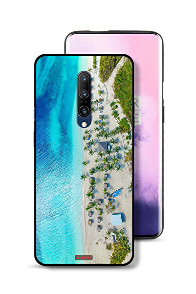 Tolwak غطاء حماية لهاتف OnePlus 7 Pro بلون الشاطئ