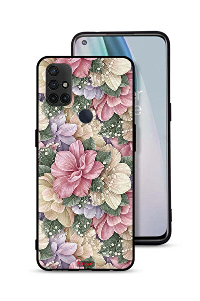 Tolwak غطاء حماية عالي الجودة مزين بنقشة زهور لهاتف OnePlus Nord N10 5G