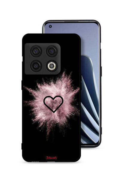 Tolwak غطاء حماية لهاتف OnePlus 10 Pro 5G بتصميم قلب لامع