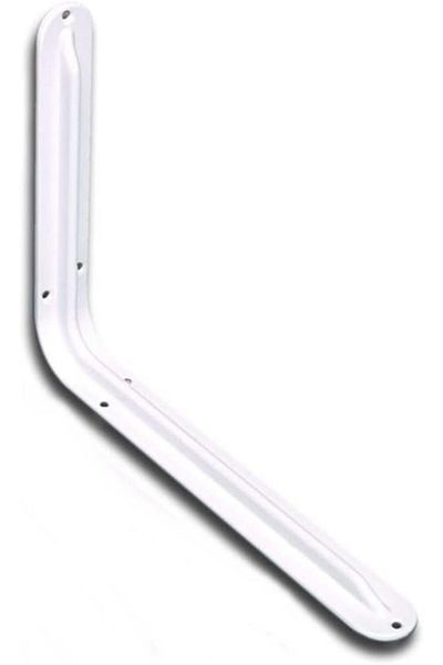Mena Rise Under Shelf Shelf Leg Console L Iron White 26,5 * 33,5 cm 1017157