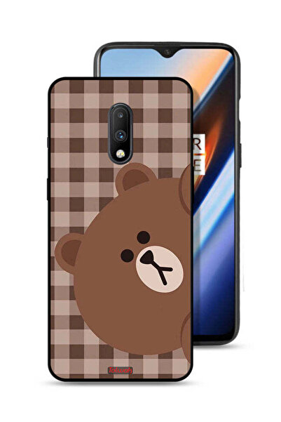 Tolwak غطاء حماية على شكل دب لهاتف OnePlus 7