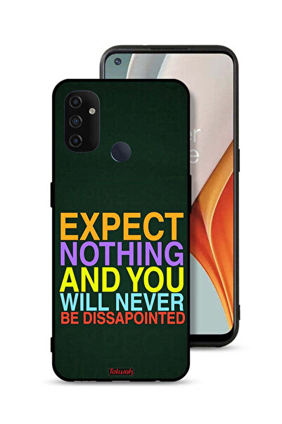 Tolwak غطاء حماية OnePlus Nord N100 لا تتوقع شيئًا ولن تشعر بخيبة الأمل أبدًا