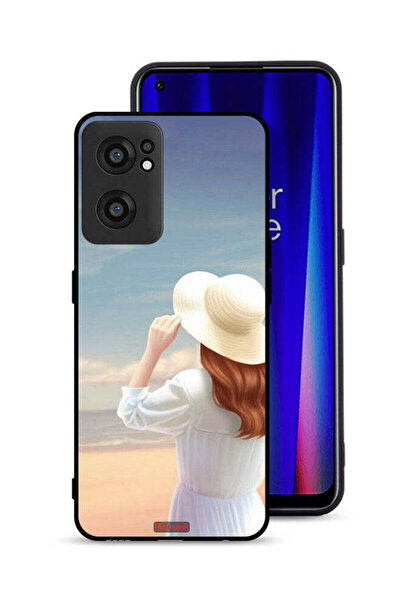Tolwak OnePlus Nord CE 2 5G Protective Case Cover Hat Girl Standing
