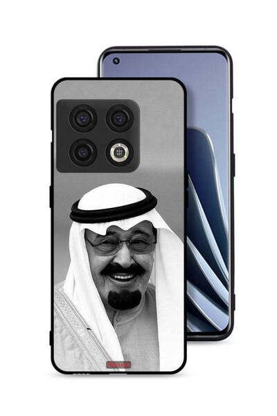Tolwak غطاء حماية لهاتف OnePlus 10 Pro 5G صورة الملك عبدالله مبتسمًا