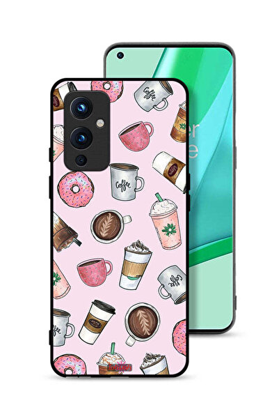 Tolwak غطاء حماية لهاتف OnePlus 9 5G برسومات محبي القهوة