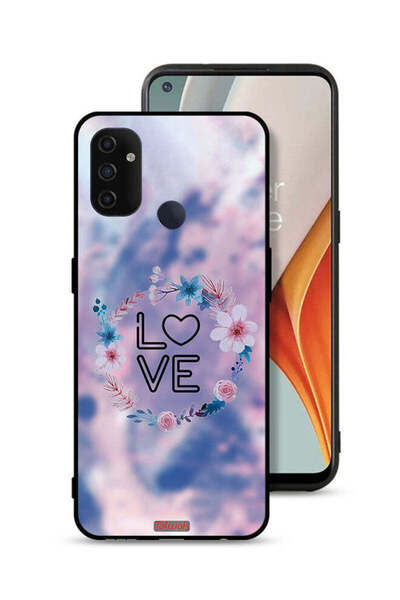 Tolwak غطاء حماية OnePlus Nord N100 بتصميم خاتم الحب والزهور