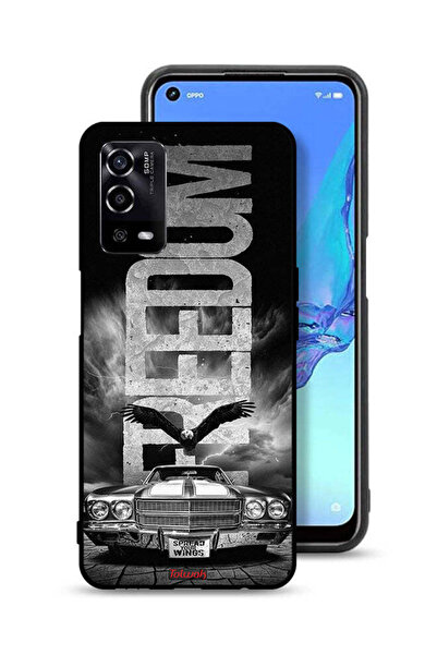 Tolwak Oppo A55 4G Protective Case Cover Freedom Art