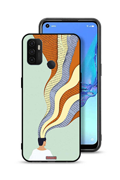Tolwak غطاء حماية Oppo A32 - تصميم فني مع بيانات
